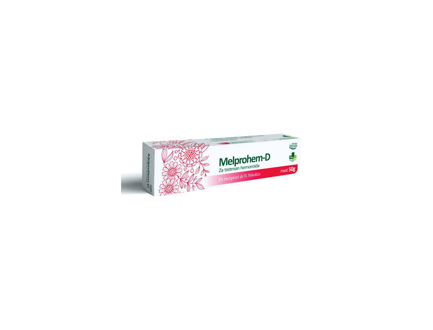 Melprohem-D Mast za tretman hemoroida 50 g