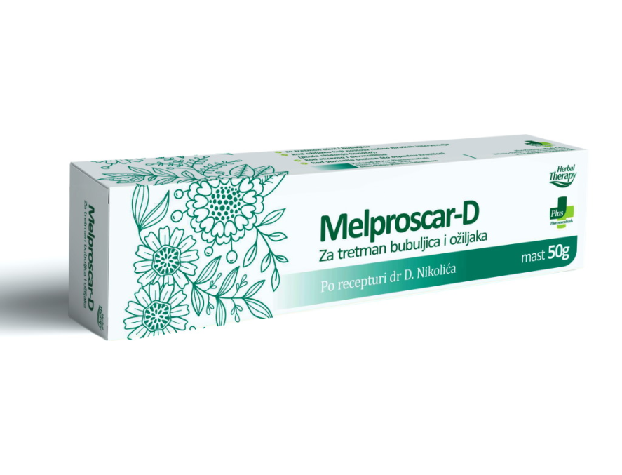 Melproscar-D Mast za tretman bubuljica i ožiljaka 50 g